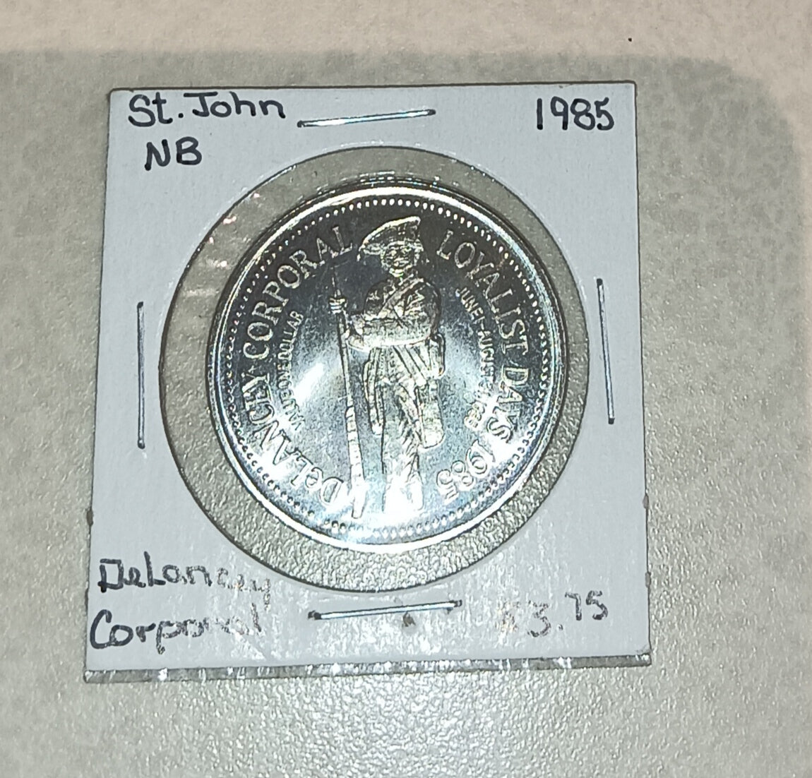 Currency, Token, Canada, Front view