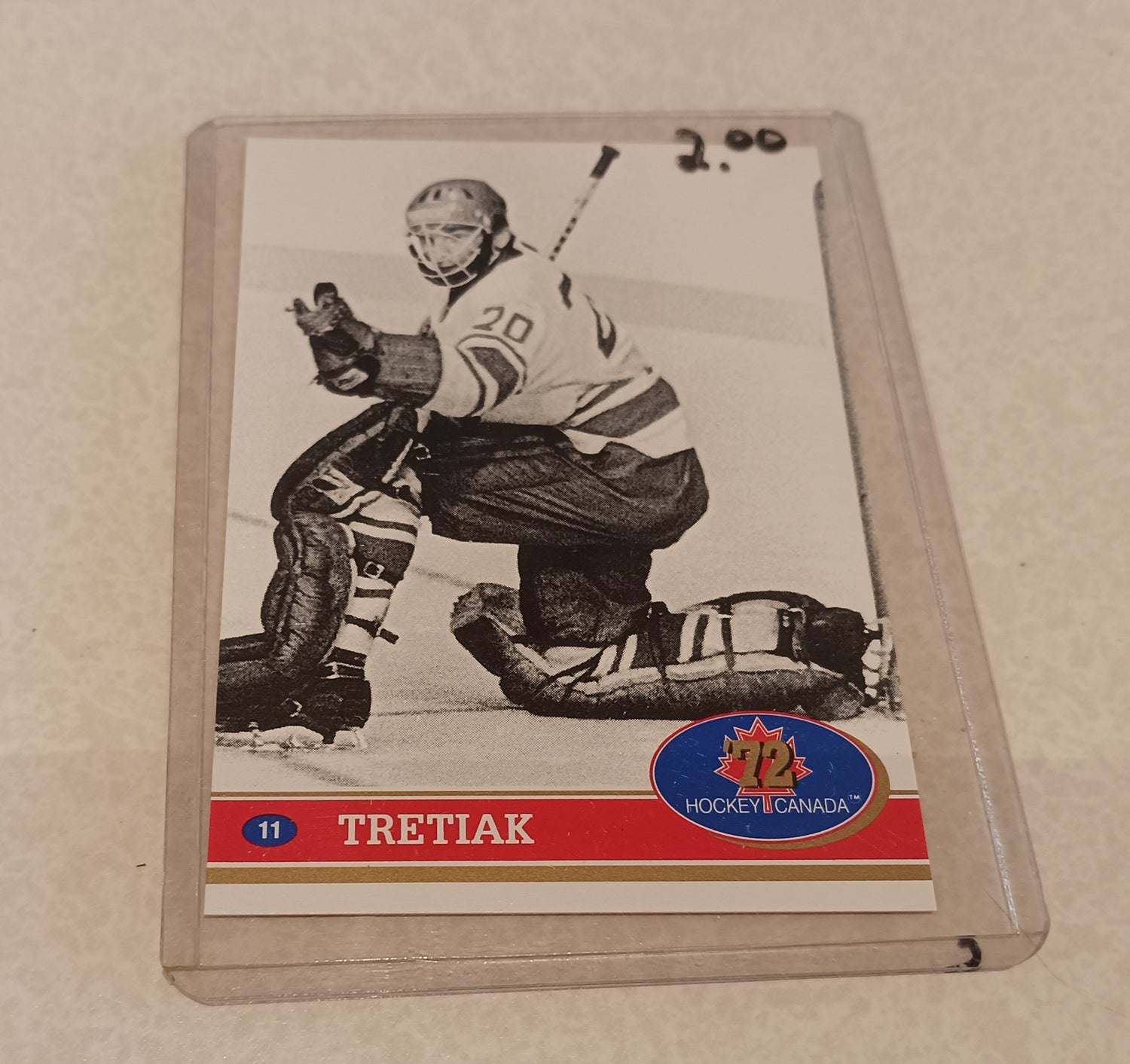 Card, Vladisalav Tretiak USSR 