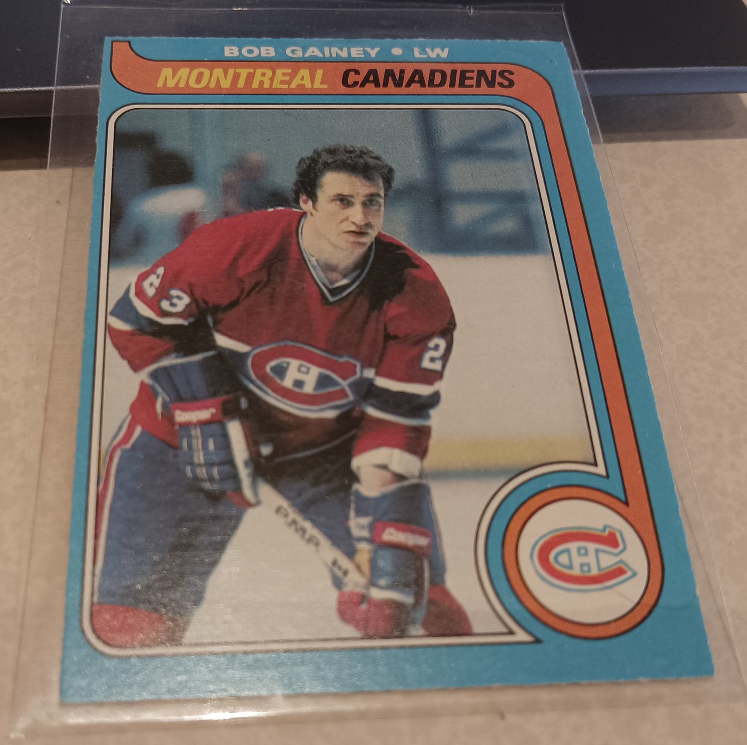 Card, Bob Gainey OPC Hockey Card O-Pee-Chee 