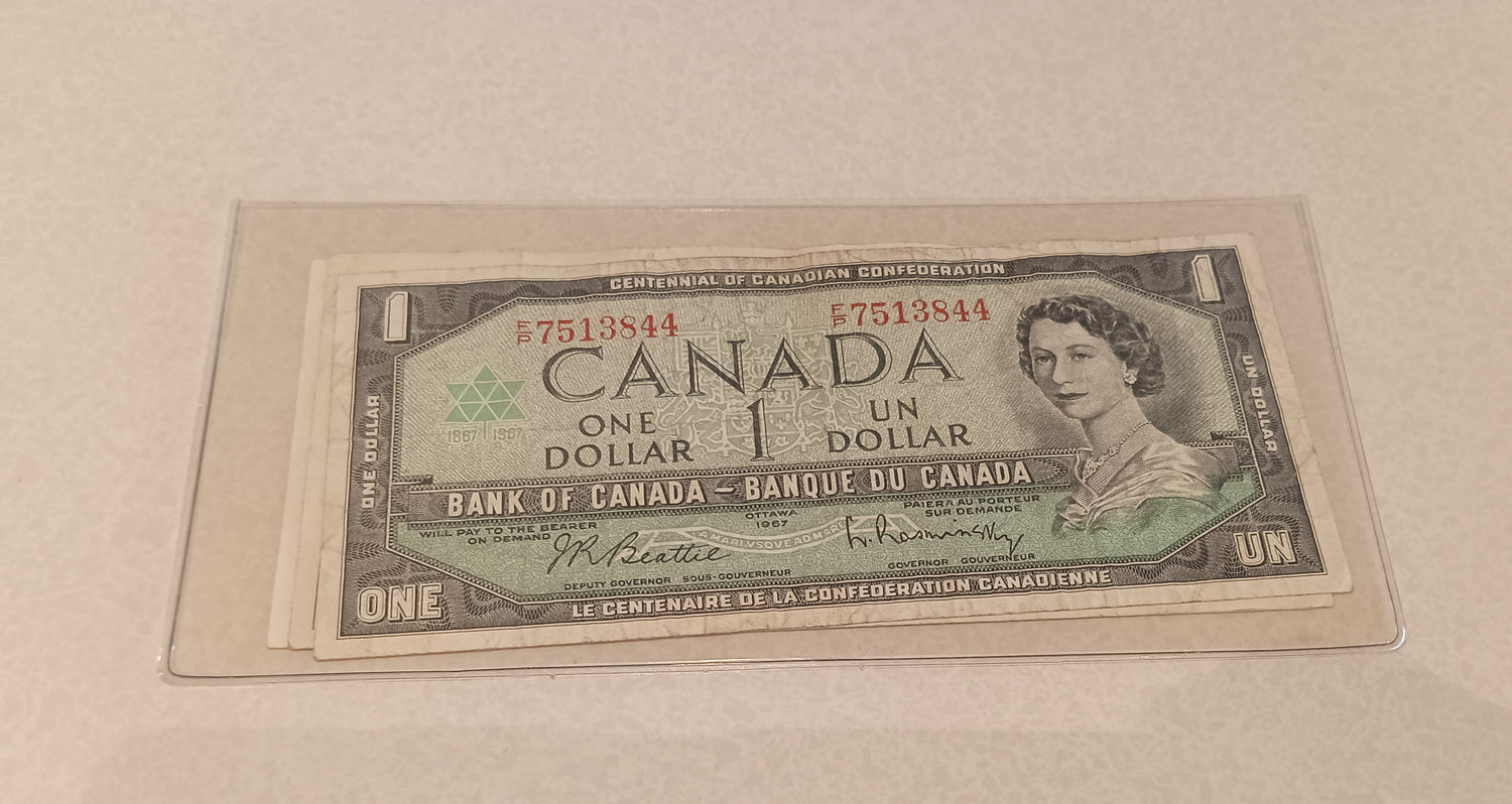 Currency, Banknote, Canada, Front view
