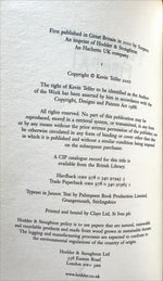 Book, Fiction, Kevin Telfer, Peter Pan’s First XI, Inside view