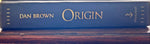 Book, Fiction, Dan Brown, Origin, Spine view