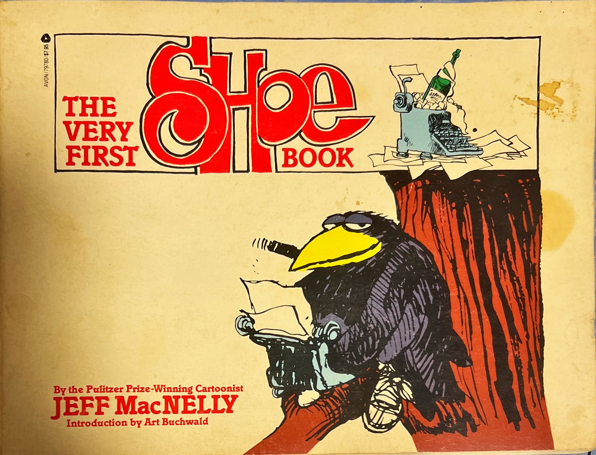 Book, Cartoon, Jeff MacNelly, The Very First Shoe Book, Front view