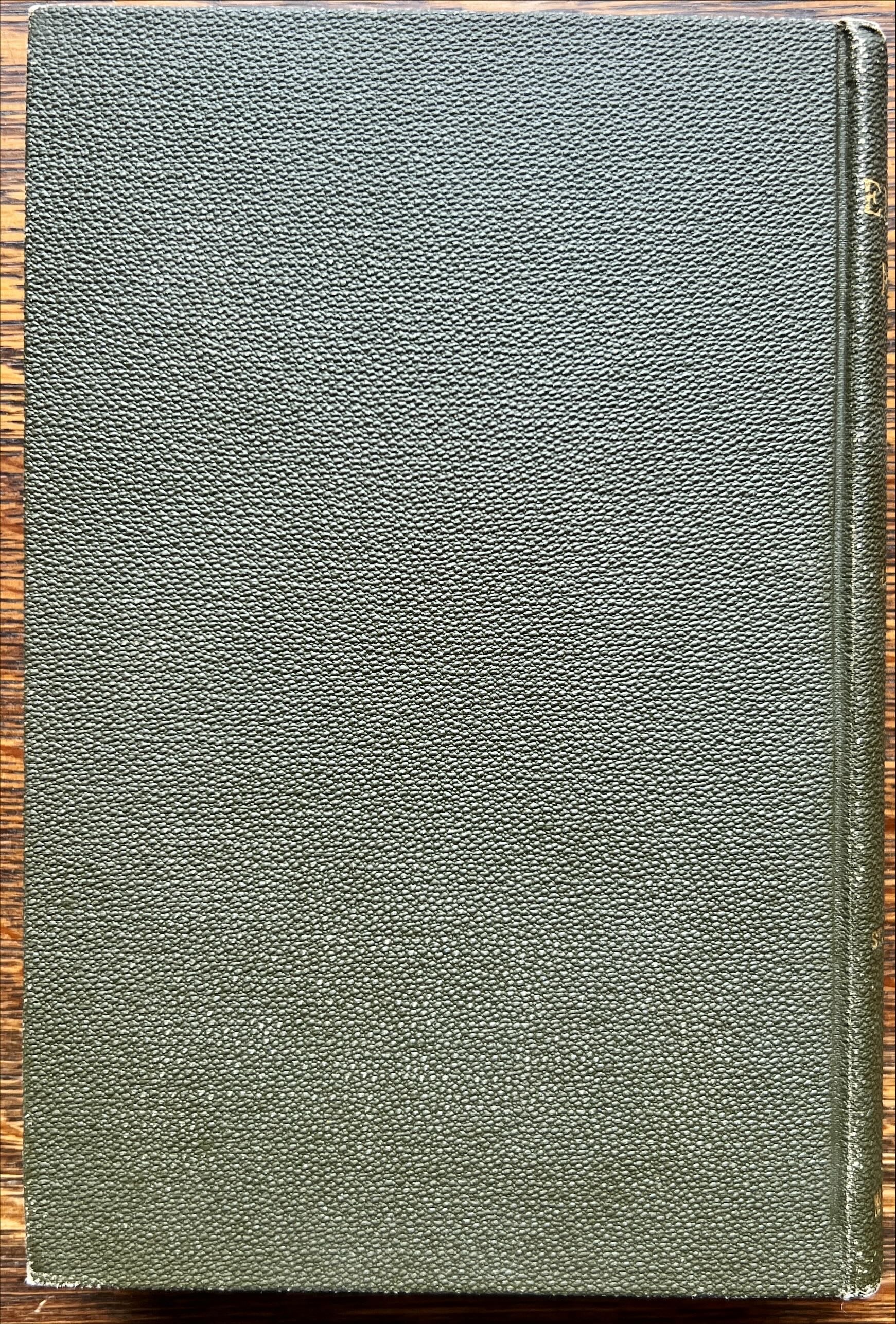 Book, Poetry, Literature, T.H. Ward, The English Poets: Selections with Critical Introductions, Vol III. Addison to Blake, Back view