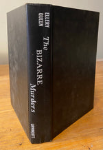 Book, Fiction, Ellery Queen, The Bizarre Murders, Spine view