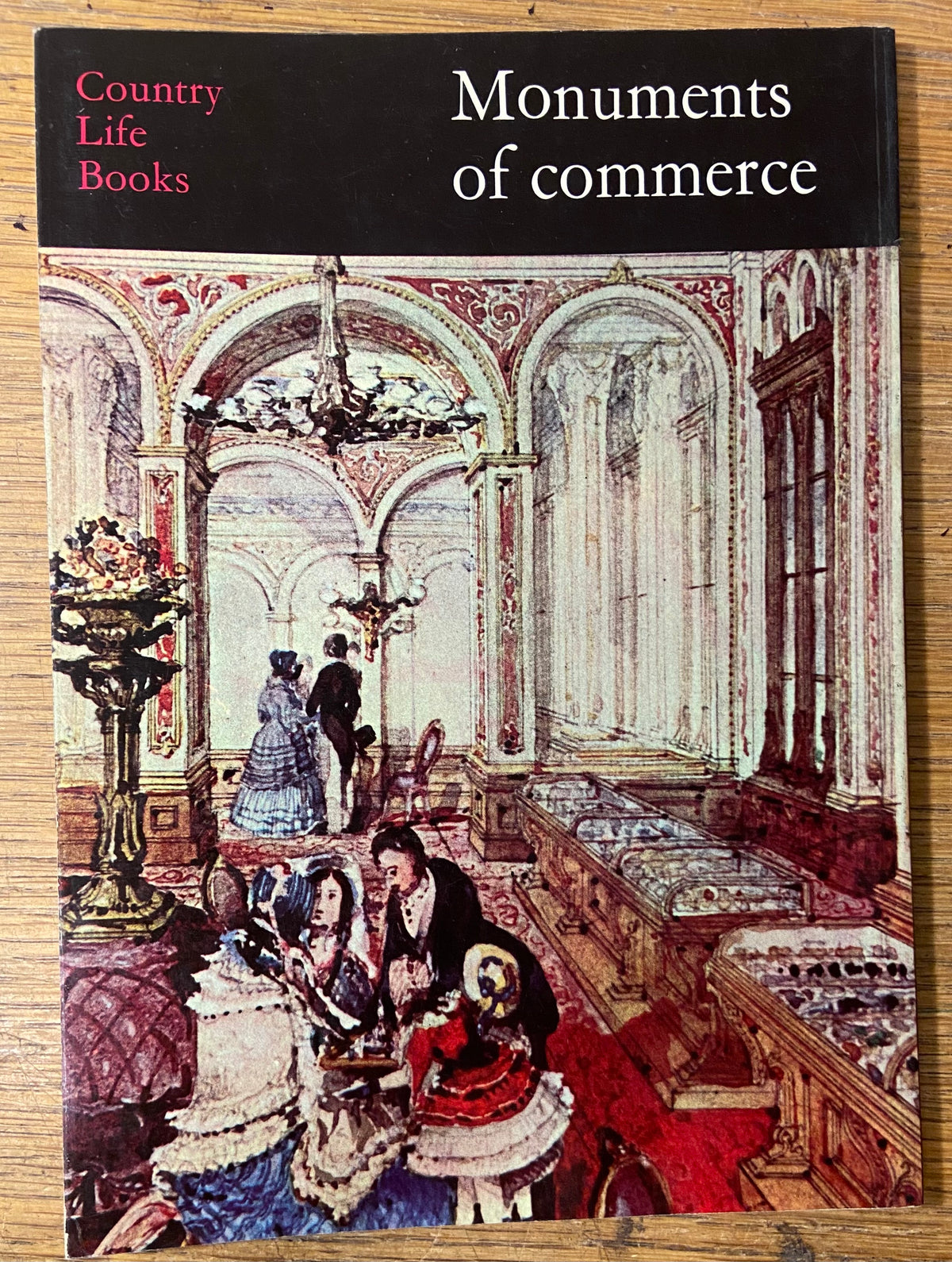 Book, Arts, Nicholas Taylor, Monuments of Commerce, Back view