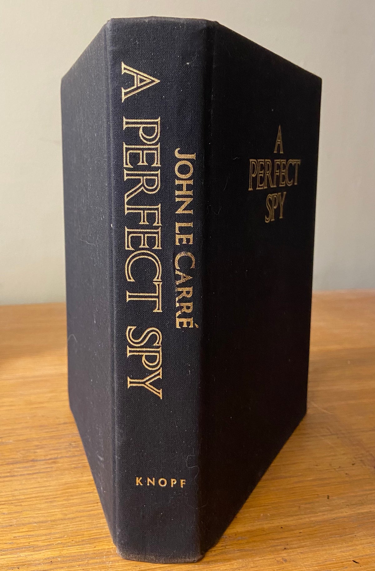 Book, Fiction, John Le Carre, A Perfect Spy, Spine view