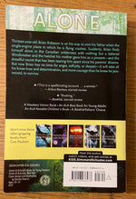 Book, Fiction, Gary Paulson, Hatchet, Back view