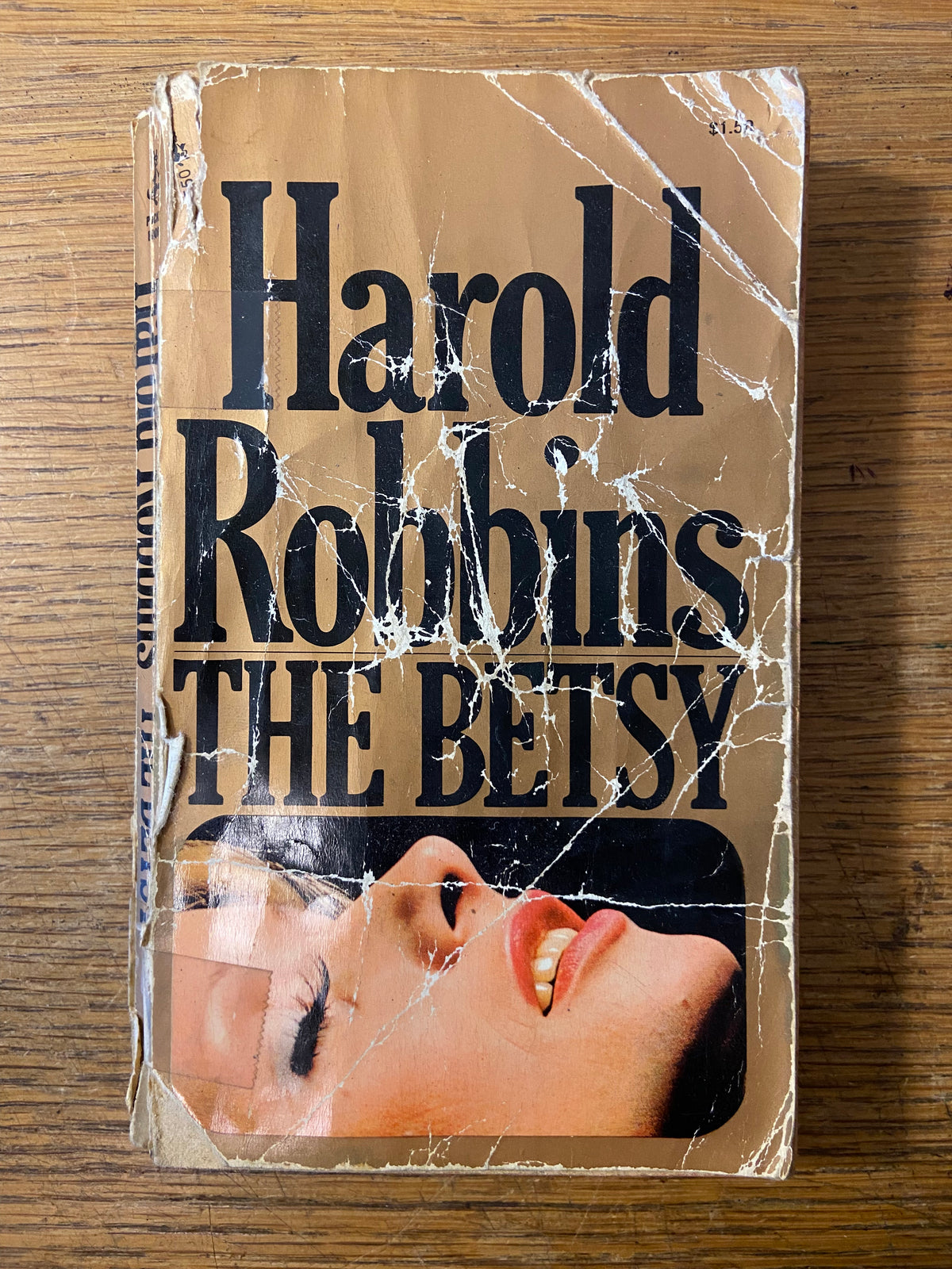 Book, Fiction, Harold Robbins, The Betsy, Front view