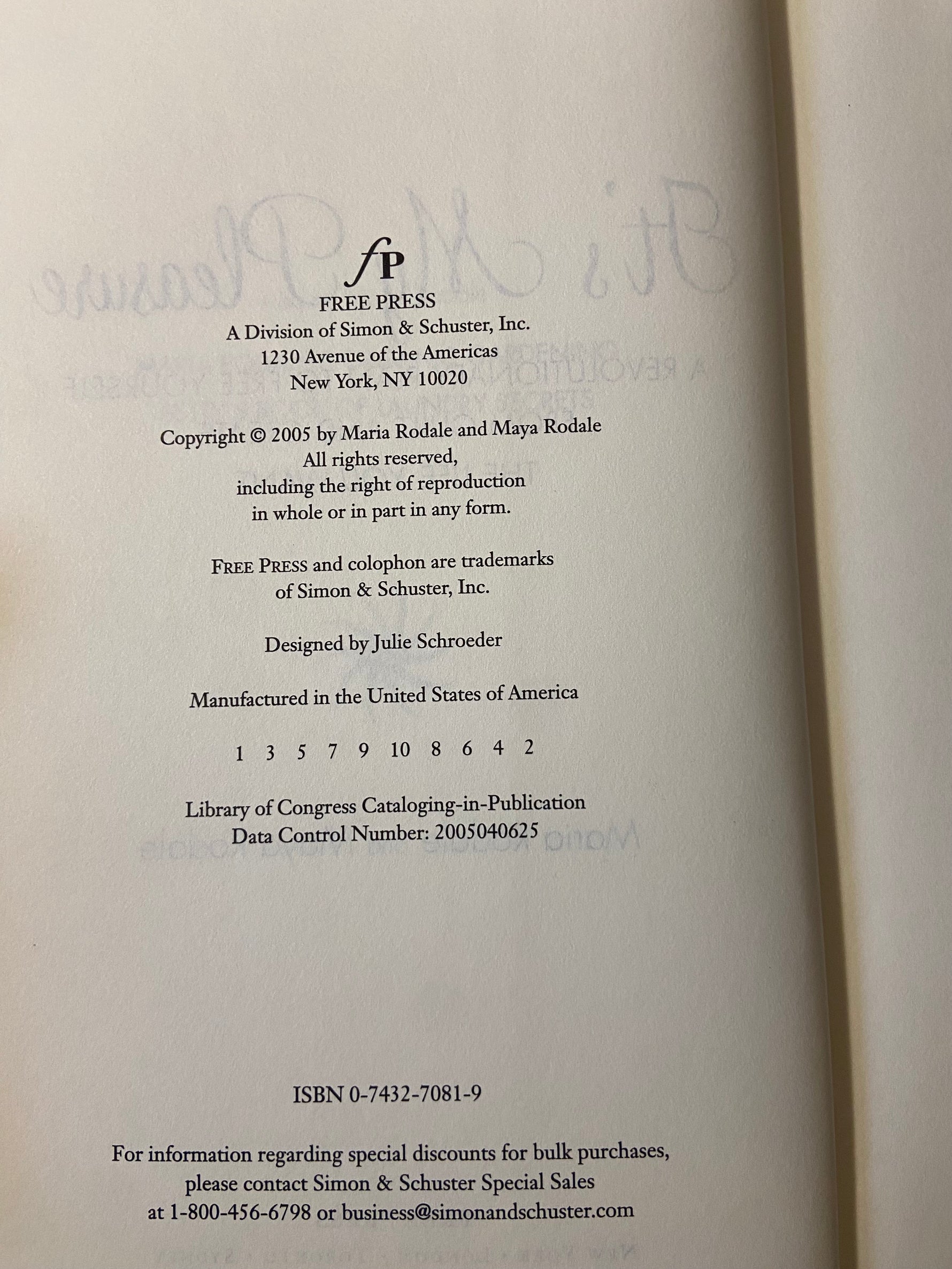 Book, Self Help, Maria Rodale and Maya Rodale, It’s My Pleasure, Inside view