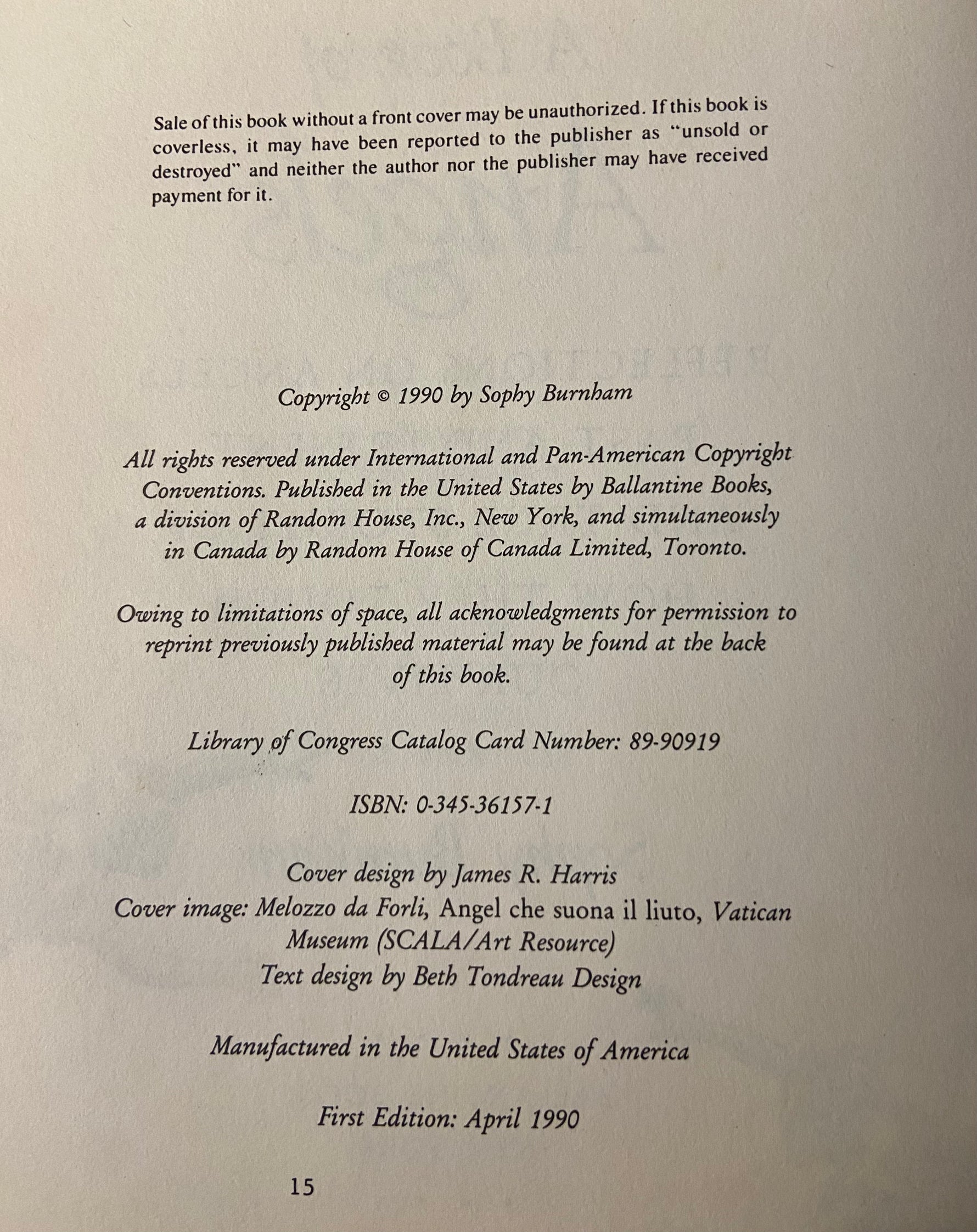 Book, Spiritual, Other, Sophy Burnham, A Book of Angles, Inside view